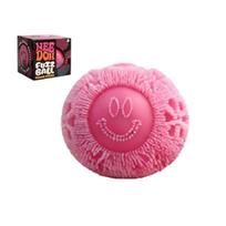 NeeDoh Fuzz Ball serijos stalo papuošalas, žaislai streso malšinimui, tinkami žmonėms, patiriantiems spaudimą, smagus minkštas streso kamuoliukas pink