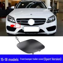 Priekabos ir buferio kablio dangteliai Mercedes C klasės automobiliams: C180, C200, C260, C300 black