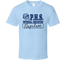 Napoleon Dynamite PHS Physical Education Movie T Shirt L gray