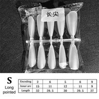 100Pcs Press On Nail Tips Full Cover Ultra-Thin False Nails Patches Gel Nails Extension System Clear Fake Nails Art Accessories A38