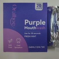 Purple Fresh Gentle Oral Cleansing Mouthwash Purple Fresh Mouthwash blue