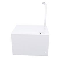 Eyelash Extension Pillow Shelf Stand with LED Light 3 Levels Brightness Grafting Tool Acrylic Lash Pillow Shelf Organizer for Beauty Salon white