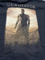 Vintage 2000 Gladiator Movie Promo T Shirt Maximus Russell Crowe Anvil Red Tag L Unisex T-Shirt XXXL beige