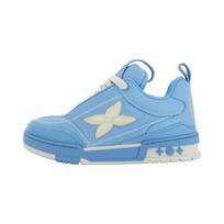 LOUIS VUITTON Skate žemi sportbačiai riedlenčių bateliai Unisex Mėlyni 1ACEAQ 43 mėlyna