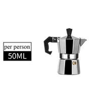Moka Pot with Electric Burner Stove Top Coffee Maker Espresso Percolator Mocha Kettle Heater Home Household