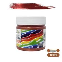 Zhongzhuo Gold Acrylic Paint 100ml - Metallic Pearlescent Fade-resistant for Plaster & Resin. 100ml varis