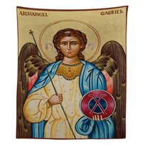 Saint John The Baptist Was Beheaded Holy Archangel Feast St Gabriel Icon Tapestry By Ho Me Lili For Livingroom Wall Decor 74x94cm(29x37in)