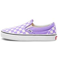 Vans Classic Slip On 'Checkerboard Violet Tulip' Women's VN0A38F7VLX 36 white
