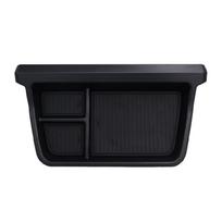 8in/14in Center Console Dashboard Organizer Behind Screen Black Automotive Interior Accessories Dashboard Storage Tray 14 inches black