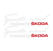 Car Lamp Eyebrow Stickers Personalized Stickers For Skoda Octavia MK2 MK3 2  A7 Fabia Karoq Kodiaq Superb Rapid Kamiq Scala Yeti knfg14 white