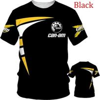 Can-Am BRP Racing 3D Print Sports T-Shirt Quick Dry Outdoor Streetwear Tee S yellow