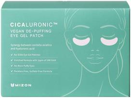 Paakių pagalvėlės MIZON Cicaluronic Vegan De-purifying Eye Gel Patches MIZ75502, 21 pora, 21 x 3,6 g