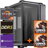 TopPC AMD Ryzen 9 (Zen 4) TUF Gaming Powered by ASUS, 32GB (2x16) DDR5, GeForce RTX 5070 Ti, 2TB NVMe Gen4, Windows 11 Pro DATK319-1292393