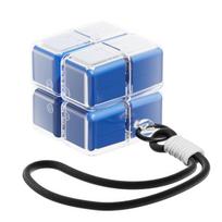 Patent Magic Cube Customizable Pill Box: Large Capacity, Portable Medicine Dispenser with Custom Logo.