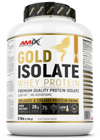 Amix Nutrition Gold Whey Protein Isolate 2280 g. - Natūralaus šokolado