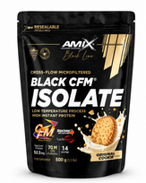 Amix Black Line Black CFM Isolate 500 g. DOYPACK - Vanilės su makadamijos riešutais