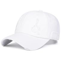 Baseball Hole Neutral Gender Women  Men For Caps Spring Autumn Outdoor Adjustable Casual Hats Sunscreen Hat Sports Cap white
