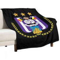 Anderlecht Throw Blanket Sleeping Bag Blanket Beach Blanket Blankets For Sofas 75x90cm purple