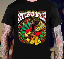 Vtg Steppenwolf Rock Band 90s Cotton Black All Size Men Women Tee Shirt MM325 XL white