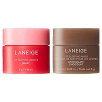 Laneige Lip Sleeping Mask Minis Berry 8g + Choco 8g Set, 1 Set red