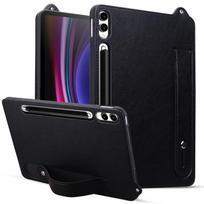 Suitable for Samsung Tab S11Ultra 14.6inch tablet case with crazy horse pattern wrist strap stand and anti-drop protection cover TAB S11 Ultra 14.6Inch202 ruda