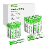 Šarminių baterijų rinkinys LEPRO AA / AAA 1.5V 24 vnt. PR130003-24