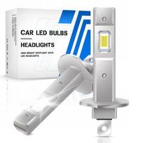 Automobilinės led lemputės h1 canbus 6500k labai galingos 2 vnt