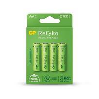 įkraunamos baterijos GP ReCyko AA 2100mAh NiMh 4 vnt.