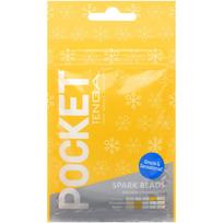 Tenga Pocket Spark Beads vienkartinis masturbatorius 8 cm