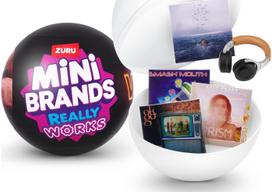 Vinilinių plokštelių rinkinys Vinyls MINI BRANDS, 1 serija, įv. rūšių