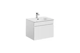 Pakabinama vonios spintelė su praustuvu Comad Iconic White Sky, 60 cm, balta
