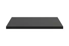 Vonios spintelės stalviršis Talia Casella Black 60 cm, juoda
