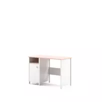 Rašomasis stalas MIA MI3BR, baltas/rožinis
