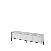 Komoda TREND TR6BIC-V2, balta/juoda