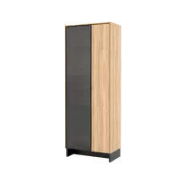Vitrina NOMAD ND2JCZ, kalnų uosis/juoda
