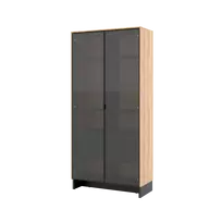 Vitrina NOMAD ND3JCZ, kalnų uosis/juoda