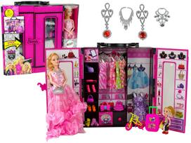 Lėlių rinkinys Lean Toys Beauty 13093, 31 cm, rožinė sp.