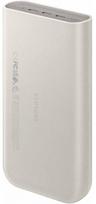 Prekė su pažeista pakuote. Nešiojamas įkroviklis (Power bank) Samsung P4520XUE, 20000 mAh, 45 W, smėlio sp.