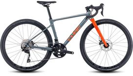 Prekė su pažeista pakuote. Dviratis gravel Cube Nuroad Rookie, 27 ", 18" rėmas, sidabro sp./oranžinė sp.