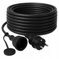 Lauko prailgintuvas 50 m 3×2,5 mm² juodas, varinis