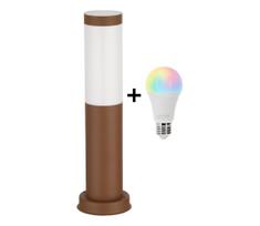 Brilagi - LED RGBW lauko šviestuvas 1xE27/9W/230V 40 cm IP44 rudos spalvos