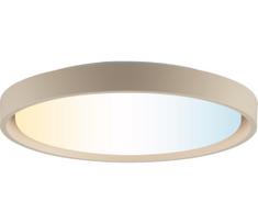 Brilliant - dimeriuojamas LED lubinis šviestuvas SANOZ LED/24W/230V, skersmuo 41 cm, smėlio spalvos + su nuotoliniu pulteliu