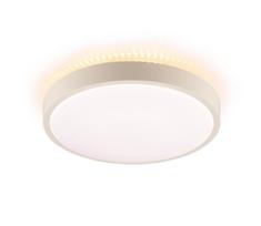 Brilliant - LED lubų šviestuvas SOLISTRA LED/18W/230V, skersmuo 34,5 cm, smėlio spalvos
