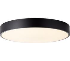 Brilliant- dimeriu reguliuojamas LED lubinis šviestuvas SLIMLINE LED/50W/230V Ø 49 cm juodas