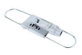 Metalinis-plastikinis laikiklis grindu šluostei sulenkiamas 40 cm 4041