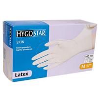Lateksines pudruotos pirštines HYGOSTAR M 100 vnt