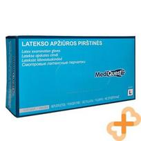 Lateksines pirštines be pudros MEDIQUEST L 100 vnt