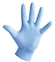Nitrilines pirštines be pudros TOP GLOVE L, melynos, 100 vnt