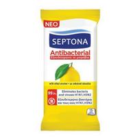 Dregnos antibakterines serveteles SEPTONA CITRINU, 15 vnt