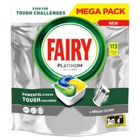 Indaploviu kapsules FAIRY PLATINIUM LEMON, 113 vnt
